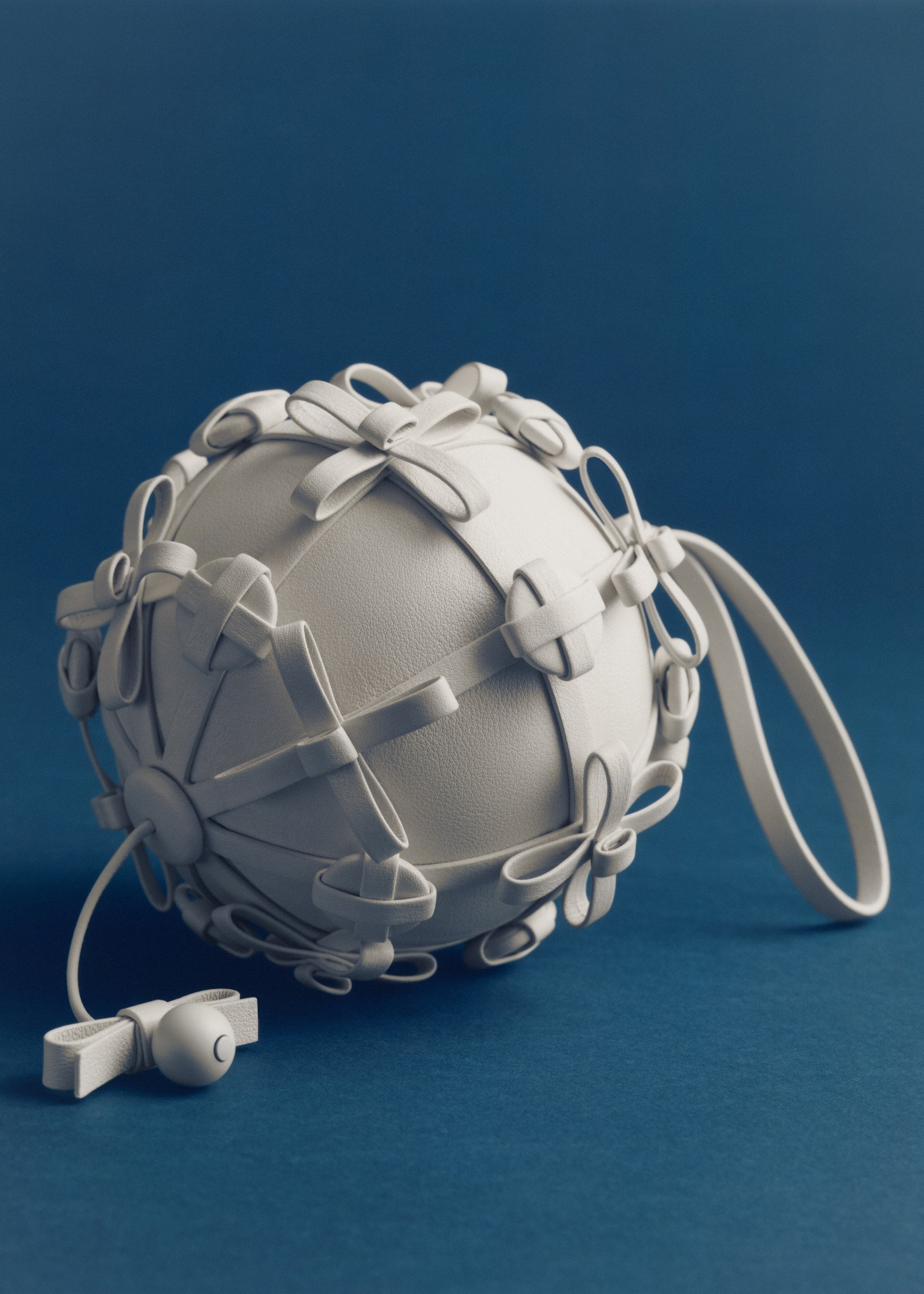 Button Bow Sphere - Porzellan
