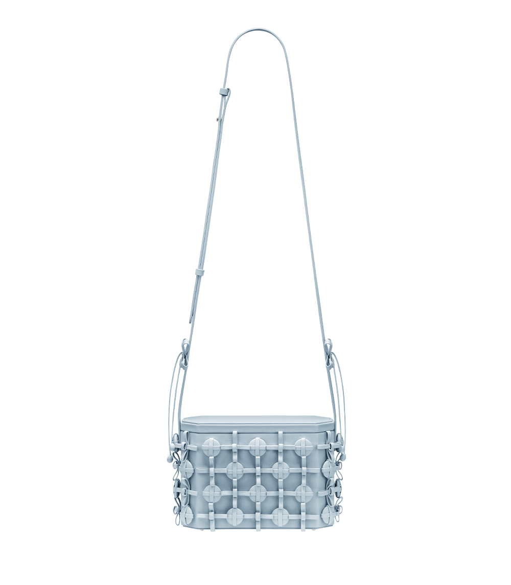Button Bow Box - Wolke