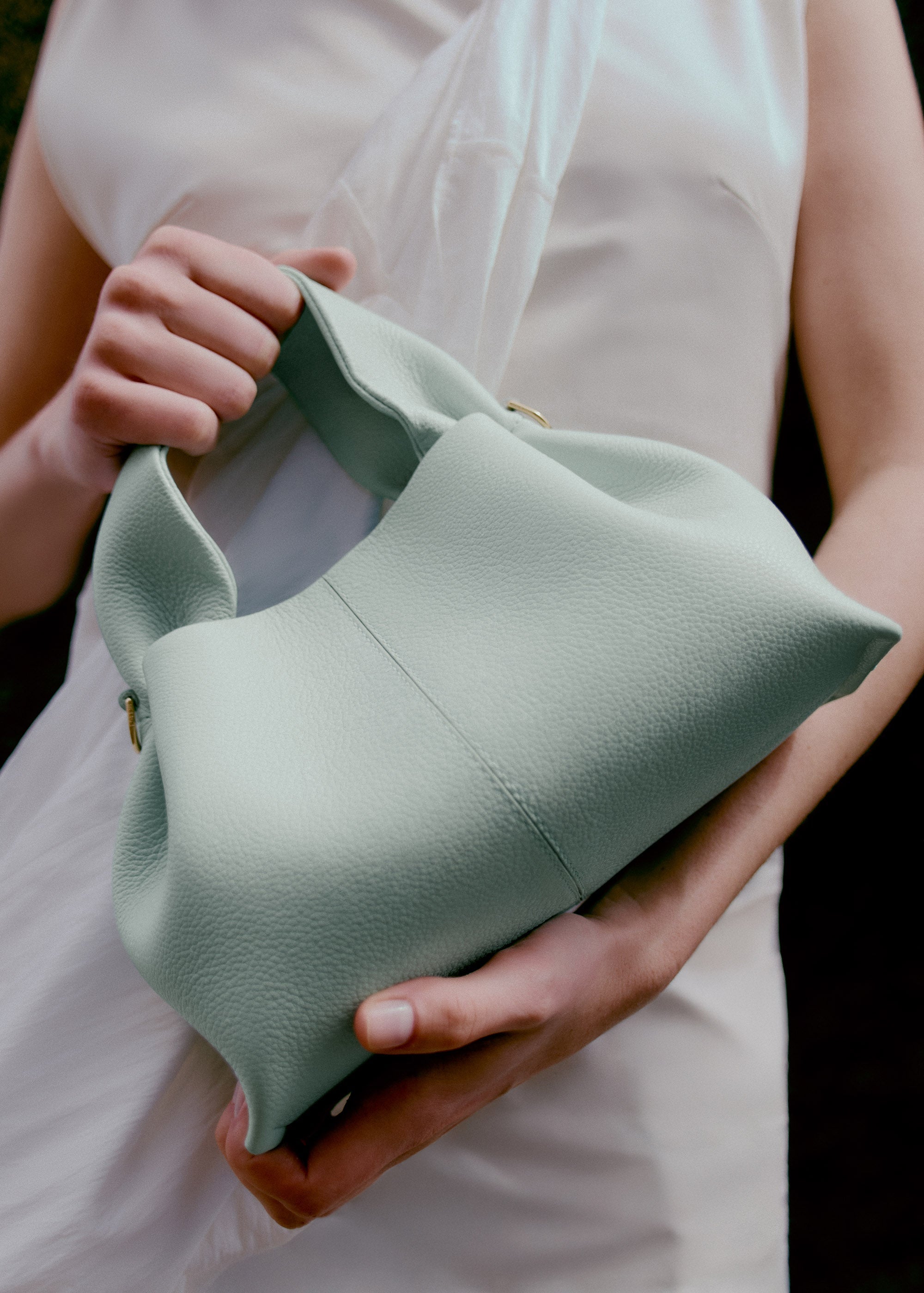 Numéro Neuf Mini - Meerschaum Genarbtes Leder