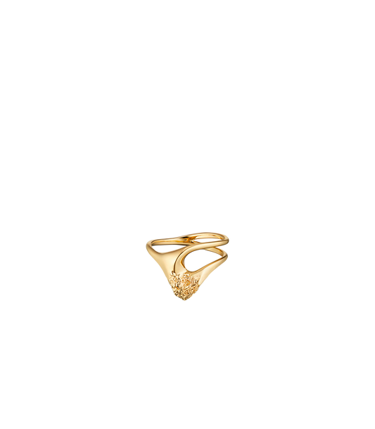 Feiner Ring Eroz - Goldedition 24 Karat vergoldet