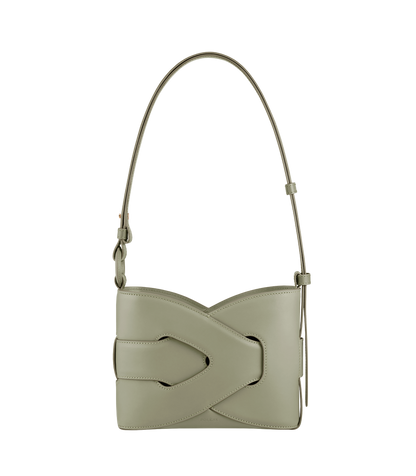 Nodde - Olive Glattes Leder