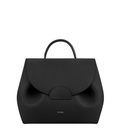 Numéro Un - Schwarz Genarbtes Leder