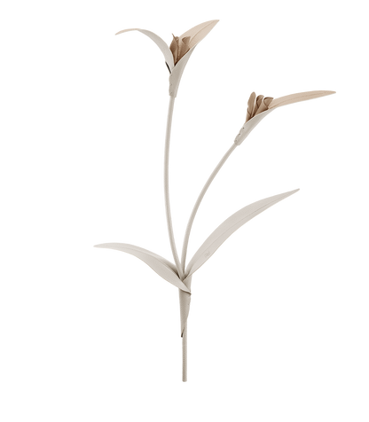 Blume Touka - Trio Kreide Genarbtes Leder